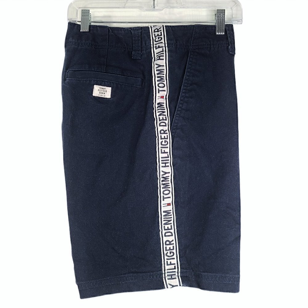 Tommy Hilfiger Blue Side Spell Out Side Stripe